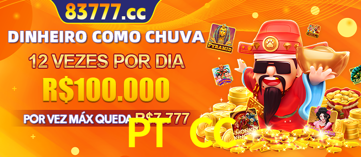Banner do programa de recompensas Recomende para amigos do PT CC, detalhando os bônus por convidar amigos, com prêmios que chegam a R$288.888.