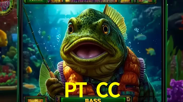 Personagem de peixe pescador do popular jogo de slot com tema de pescaria, uma das emocionantes opções de caça-níqueis para jogar e ganhar no cassino PT CC.